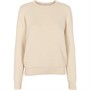 Basic apparel Dames Basic Apparel Tea Organic Cotton Sweaters Ecru