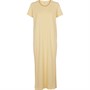 Basic apparel Robes Basic Apparel Rebekka Femme Jaune