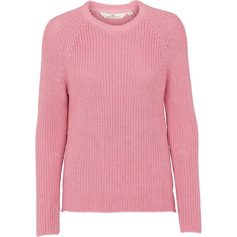 Basic apparel Dame Sweety Trøjer med rund hals Lyserød