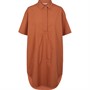 Basic apparel Dame Basic Apparel Vilde Tunic Bluser og skjorter Burnt orange
