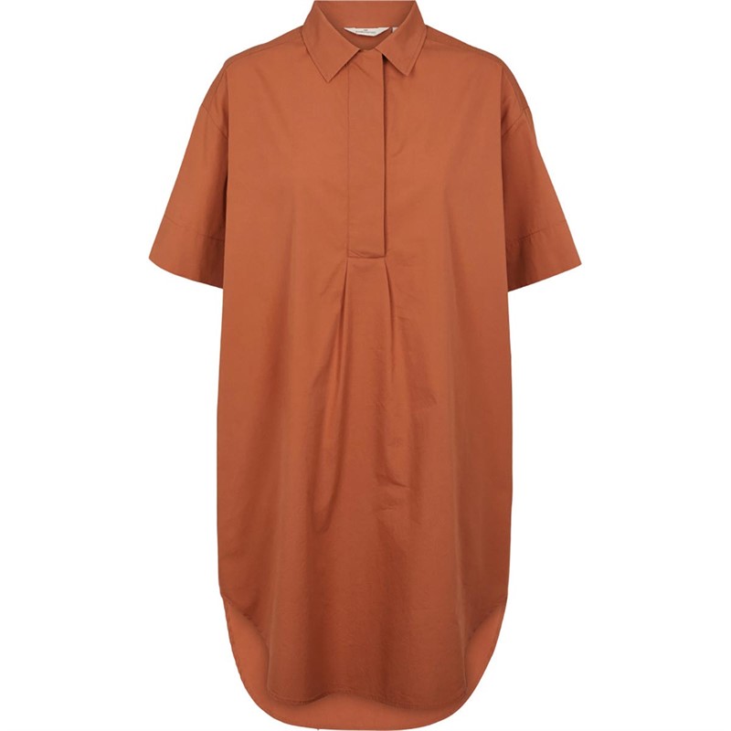 Basic apparel Dame Basic Apparel Vilde Tunic Bluser og skjorter Burnt orange