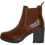 Marco Tozzi Womens 25414 Block Heel Chelsea Boots Cognac