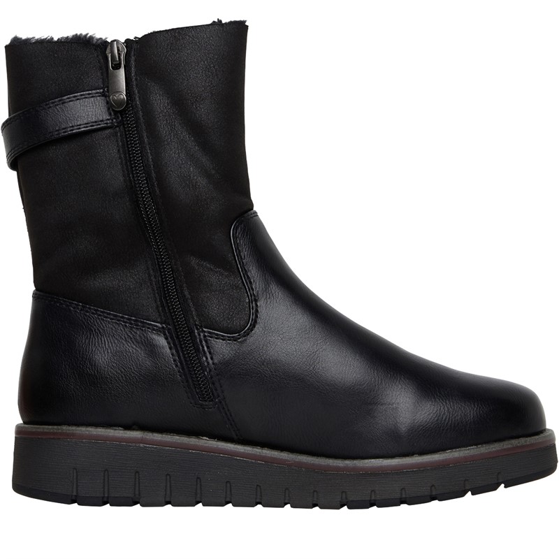 Marco Tozzi Navy Chelsea Boot - Chi Edinburgh