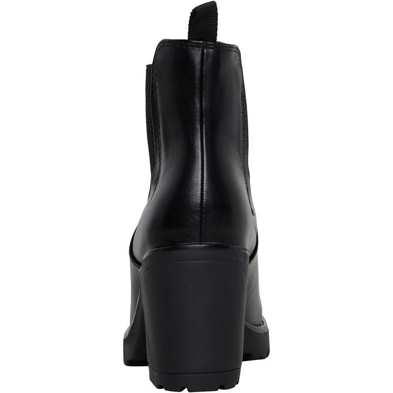 Marco Tozzi Womens 25414 Block Heel Chelsea Boots Black