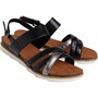 Marco Tozzi Womens 28410 Sandals Black Comb