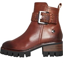 Marco Tozzi Womens 85404 Ankle Boots Cognac Antic