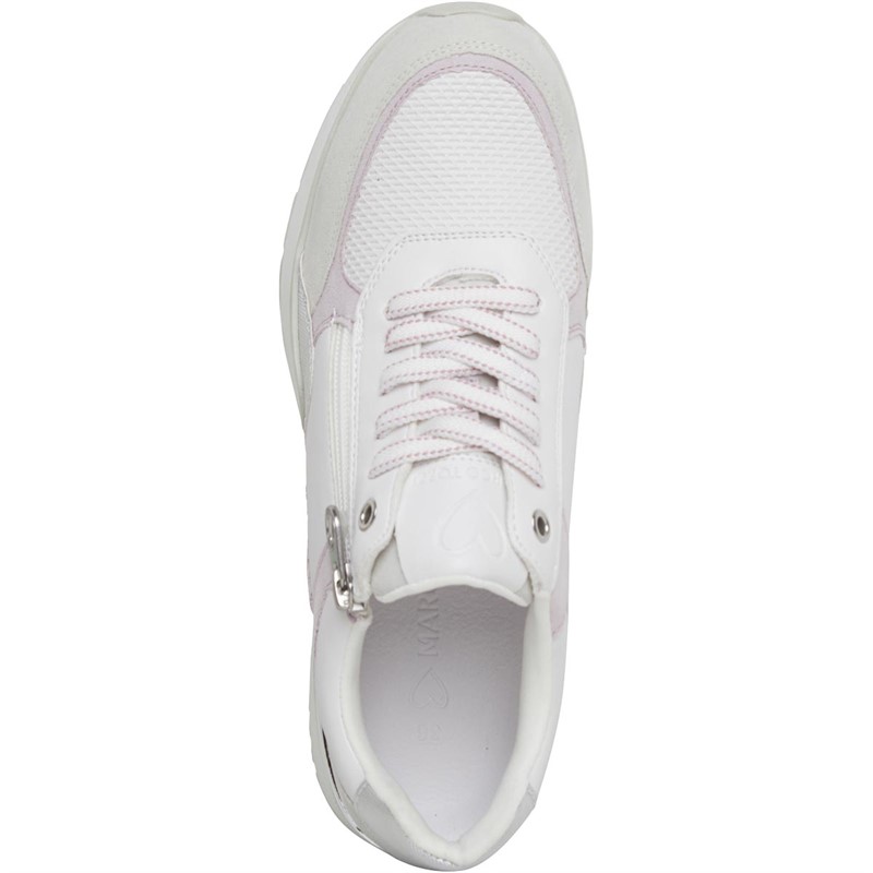 Marco Tozzi Womens 23724 Trainers White Comb