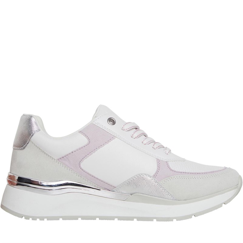 Marco Tozzi Womens 23724 Trainers White Comb
