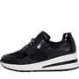 Marco Tozzi Womens 23748 Wedge Trainers Black Comb