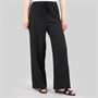 Wednesday's Girl Womens Abbey Tie Waist Trousers Black