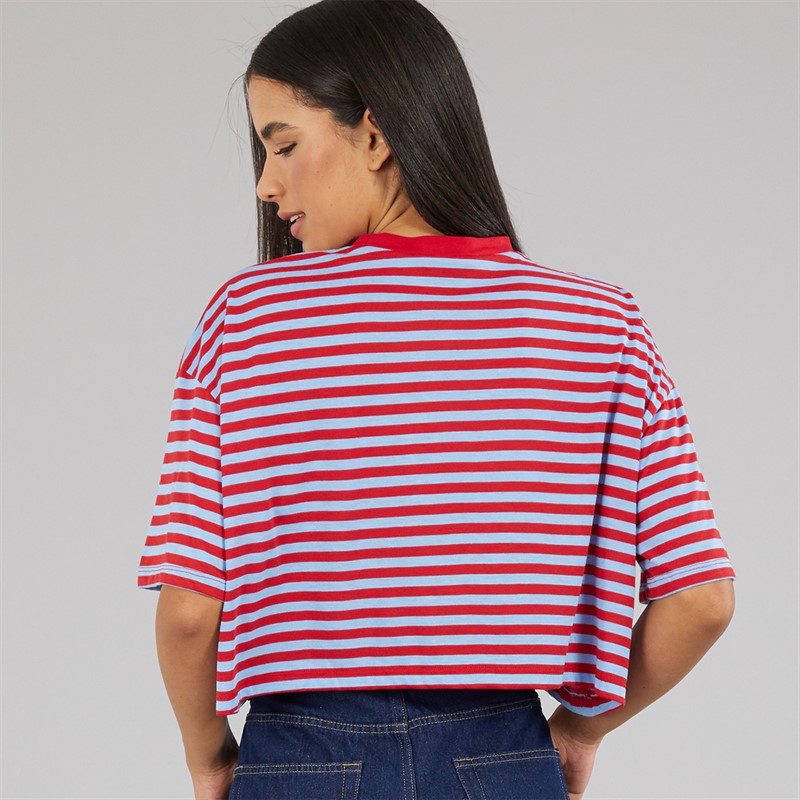 Wednesday's Girl Womens Cropped T-Shirt Multi