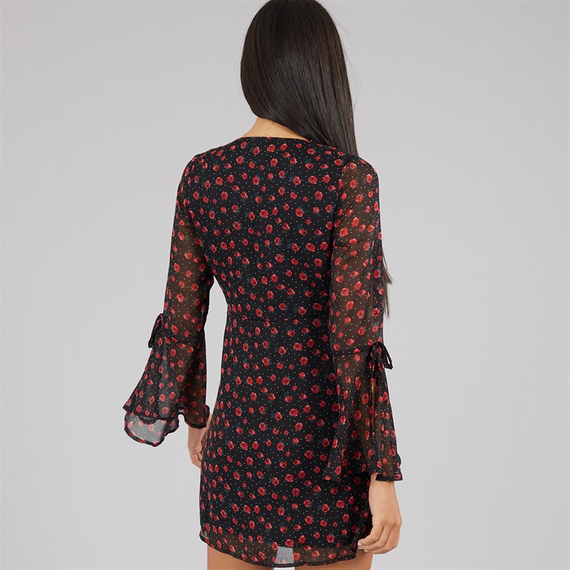 Wednesday's Girl Womens Dress Red