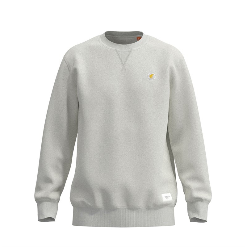 Rubbish Unisex Forrest Sweatshirts Hvid
