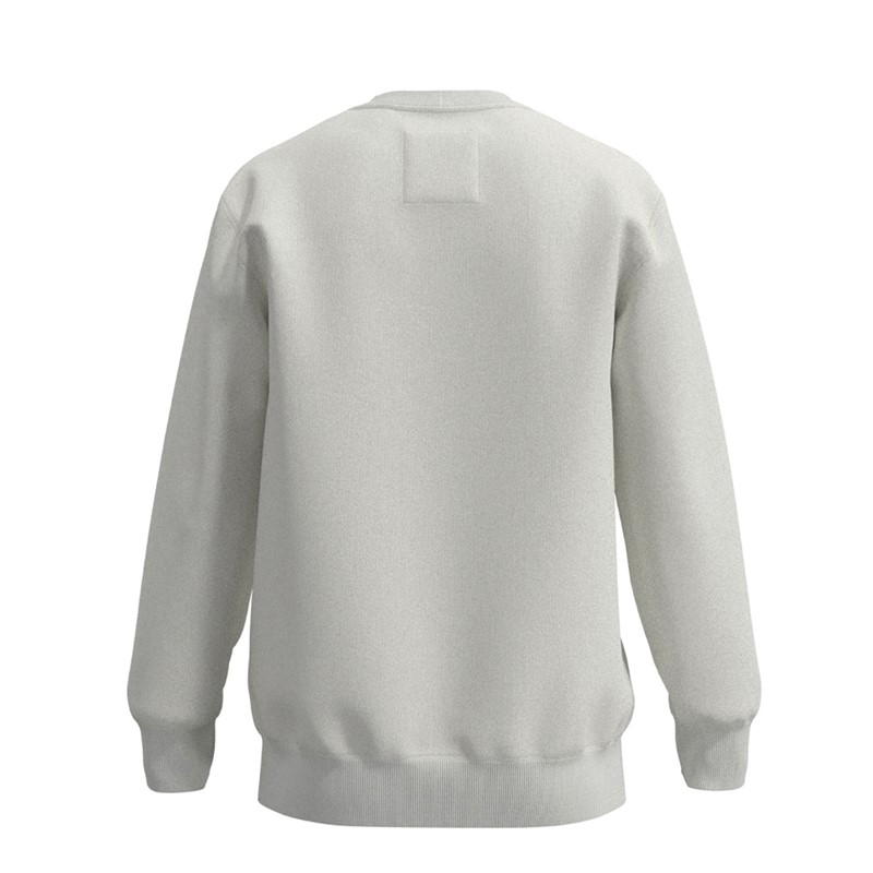 Rubbish Unisex Forrest Sweatshirts Hvid