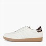 Gabor Womens Retro Trainers White/Leopard