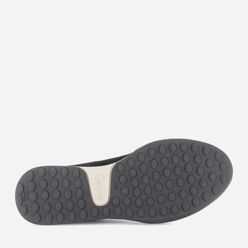 Gabor Womens Low Profile Trainers Black