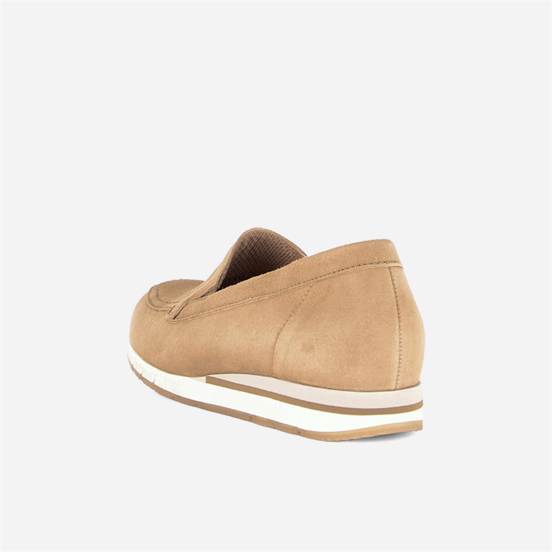 Gabor Womens Wedge Slip On Shoes Saddle