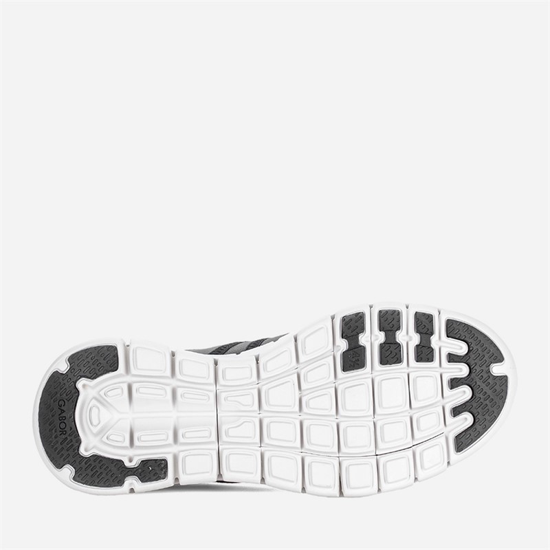 Gabor Womens Flex Flex Trainers Black
