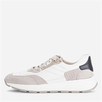 Gabor Womens Zip Detail Trainers White/Grey/Black