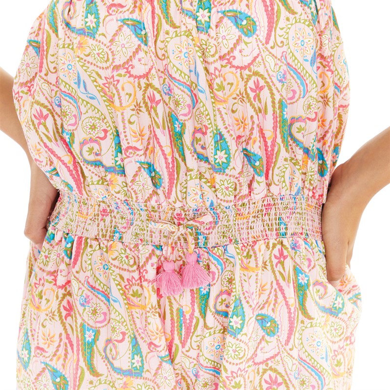 Nicole Miller Girls Jumpsuit Pink