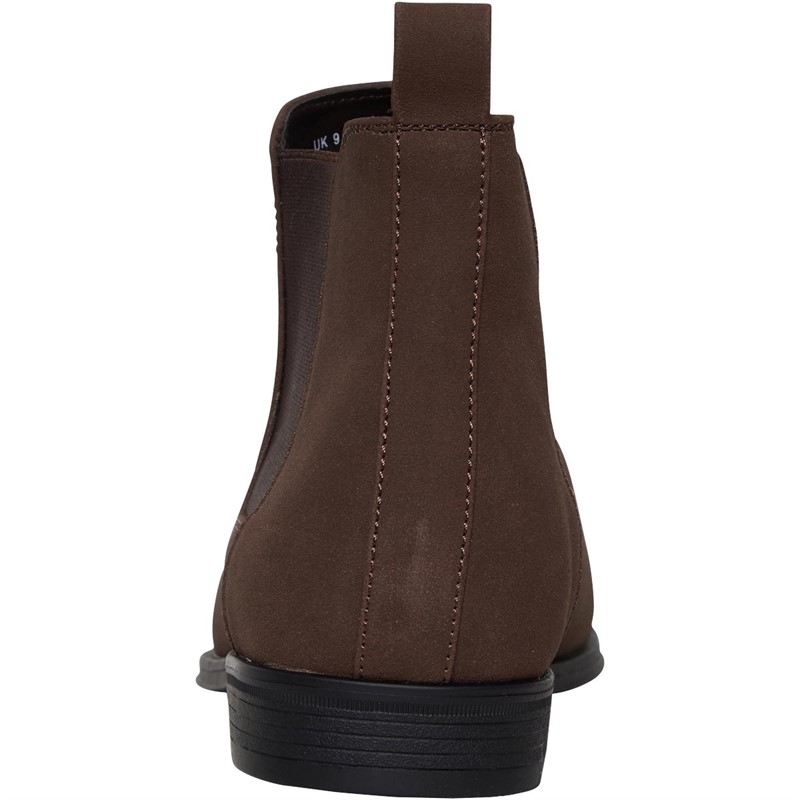 ASOS DESIGN Mens Chelsea Boots Brown