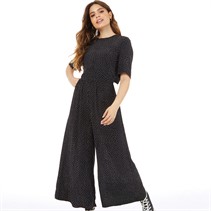 ASOS DESIGN Womens Tea Jumpsuit Mono Spot