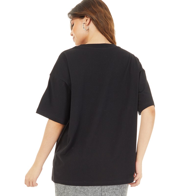 ASOS DESIGN Womens Oversized T-Shirt Black