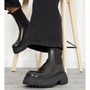 ASOS DESIGN Womens Adelaide Leather Chelsea Boots Black
