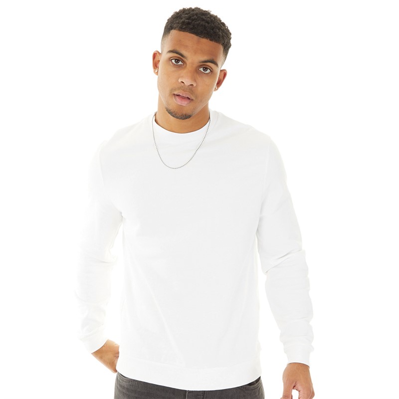 ASOS DESIGN Mens Sweatshirt White