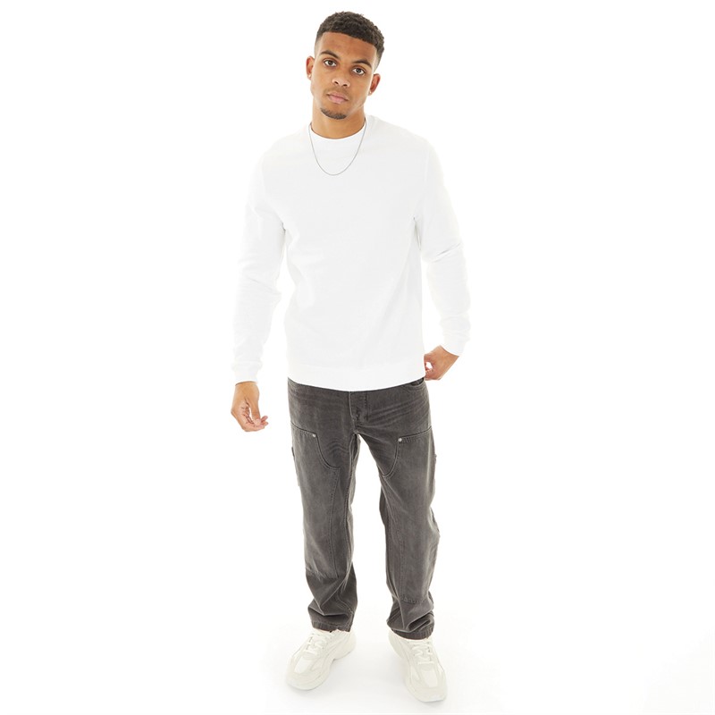 ASOS DESIGN Mens Sweatshirt White