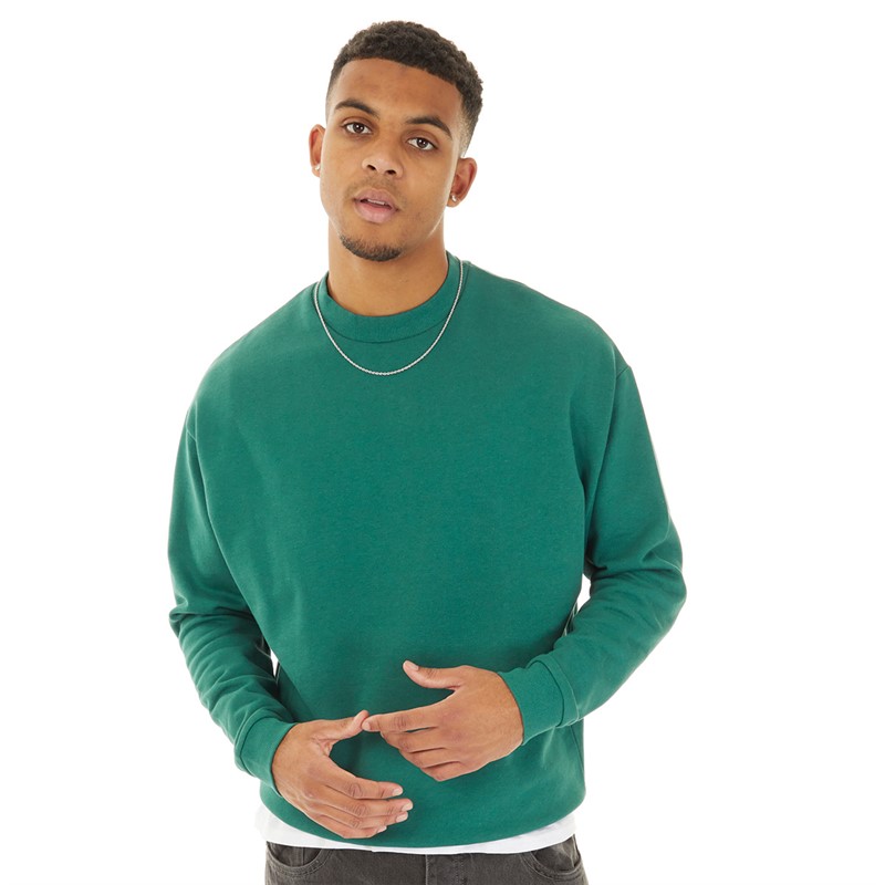 ASOS DESIGN Mens Oversized Sweatshirt Mgreen