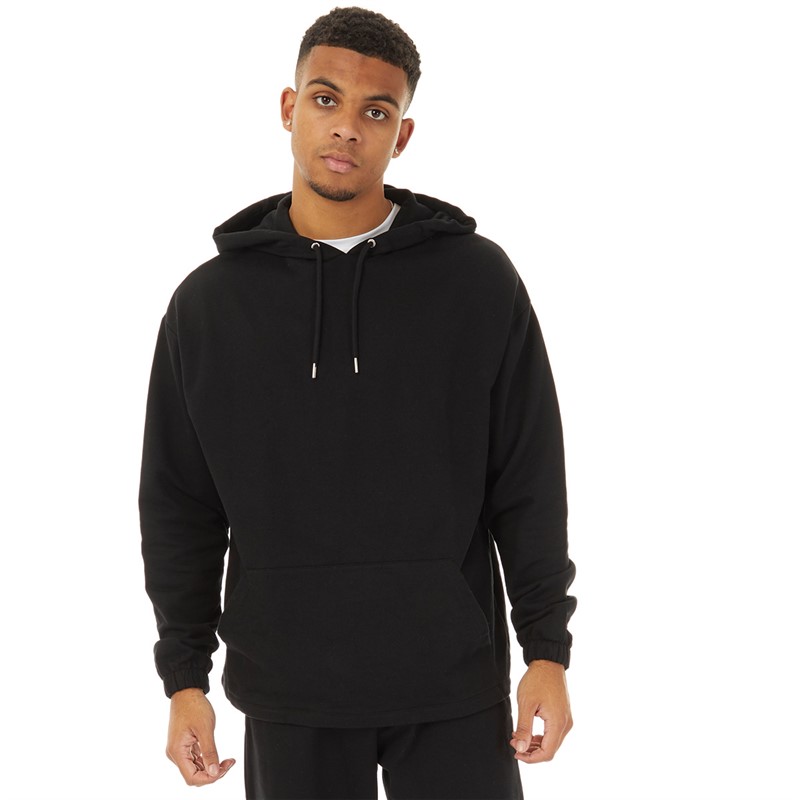 ASOS DESIGN Mens Oversized Hoodie Black