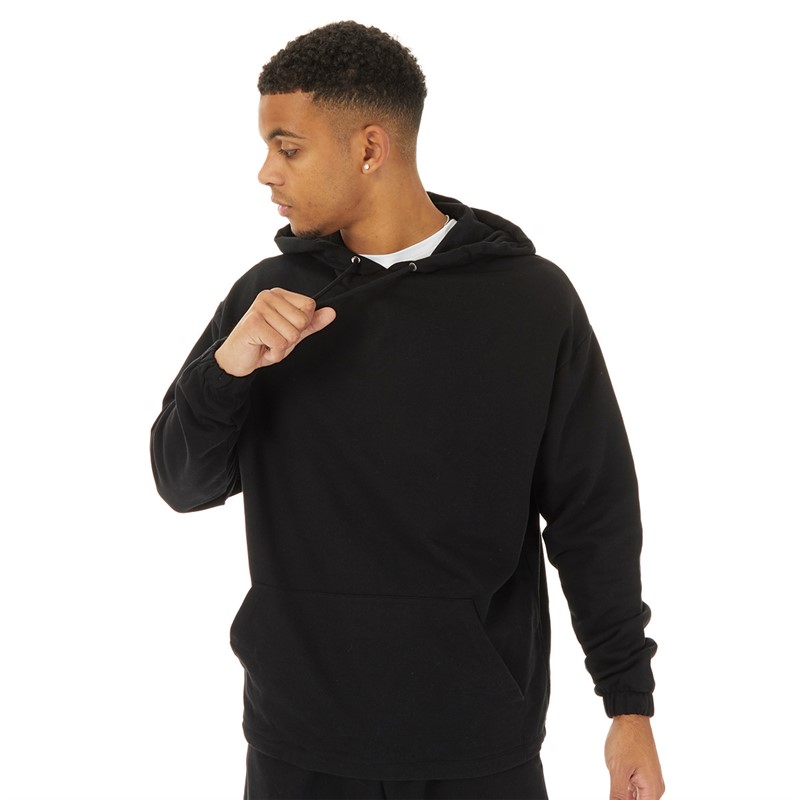 ASOS DESIGN Mens Oversized Hoodie Black