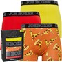 Joe Boxer Mens Three Pack Boxers Yellow