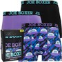 Joe Boxer Mens Three Pack Boxers Black
