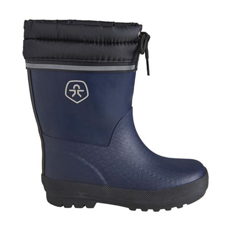 Color Kids Bottes en Caoutchouc Wellington Enfants Bleu Foncé