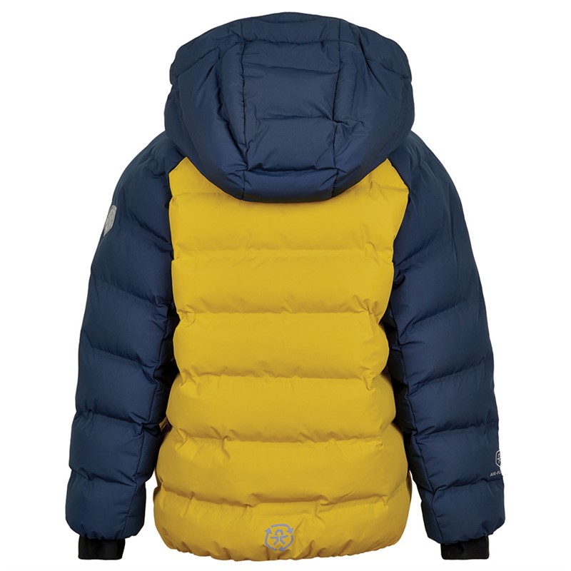 Color Kinder Steppjacke Herren Schwefel