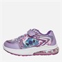 Lilo and Stitch Girls Stitch Gambia Light Up Trainers Purple/Multi