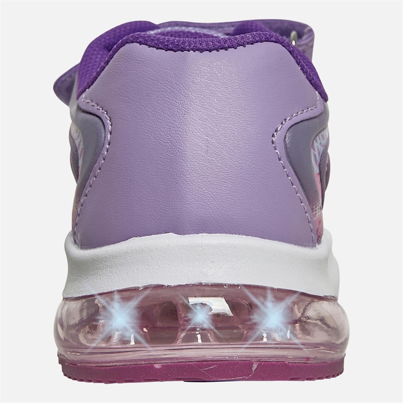 Lilo and Stitch Girls Stitch Gambia Light Up Trainers Purple/Multi