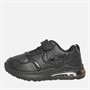 Lilo and Stitch Girls Light Up School Trainers Black
