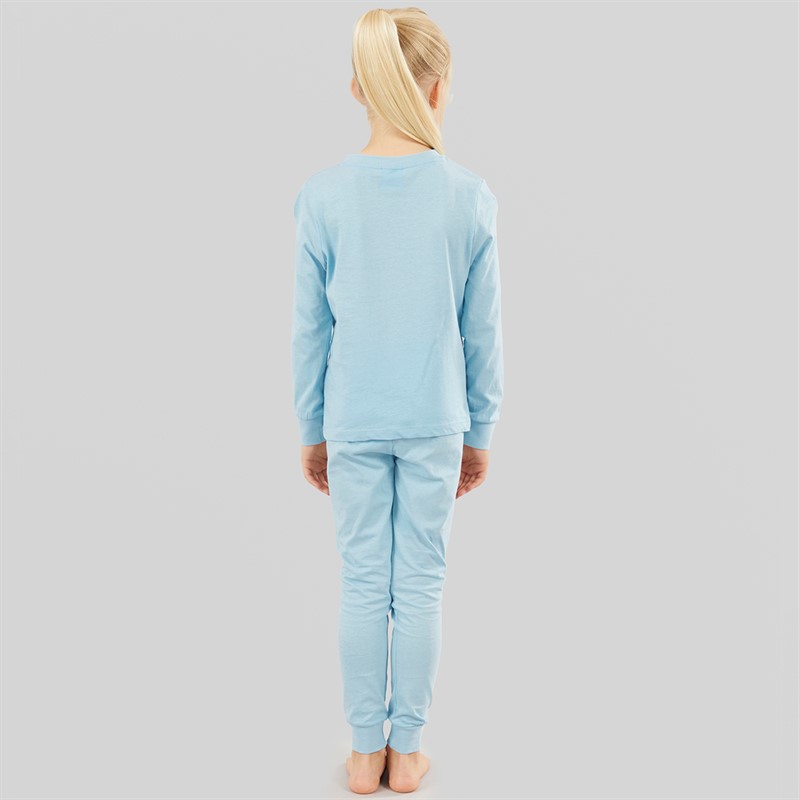 Lilo and Stitch Girls Pyjama Set Blue