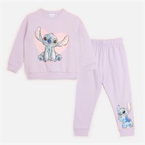Lilo and Stitch Girls Tracksuit Lilac