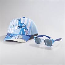 Lilo and Stitch Girls Sunglasses And Cap Set Blue