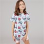 Disney Girls T-Shirt And Shorts Co-Ord Set Blue