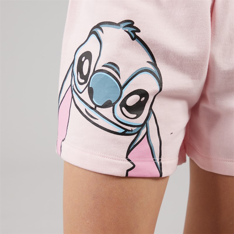 Disney Girls T-Shirt And Shorts Co-Ord Set Blue