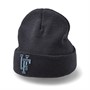Upfront Muts met draaibare klep van gerecycled materiaal Blauw