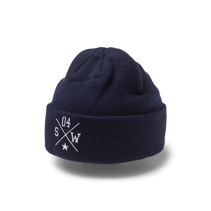 Upfront Czapka dla dzieci cross kolor granatowy