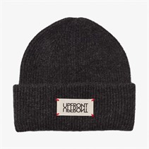 Upfront Unravel Klassieke Muts Dark Melange Black