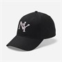 Upfront Casquette de baseball New York H Noir rose pâle Black Lt Pink