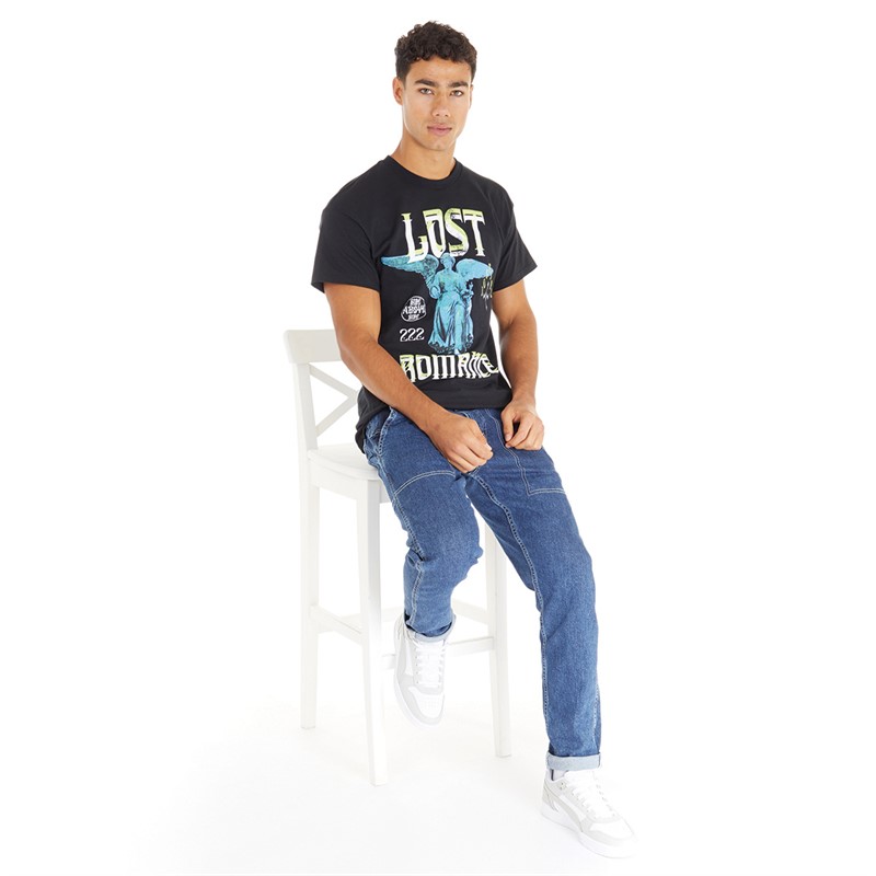 Lost Romance Mens Lost T-Shirt Black